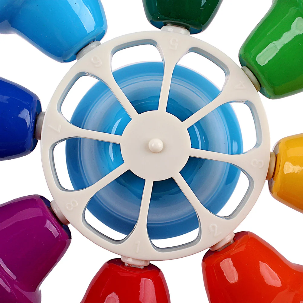 8-тоновый октавный колокольчик, красочный металлический легкий громкий чистый звук, музыкальный инструмент для раннего обучения для детского сада, школы, дома
8-тоновый октавный колокольчик, красочный металлический легкий громкий чистый звук, музыкальный инструмент для раннего обучения для детского сада, школы, дома