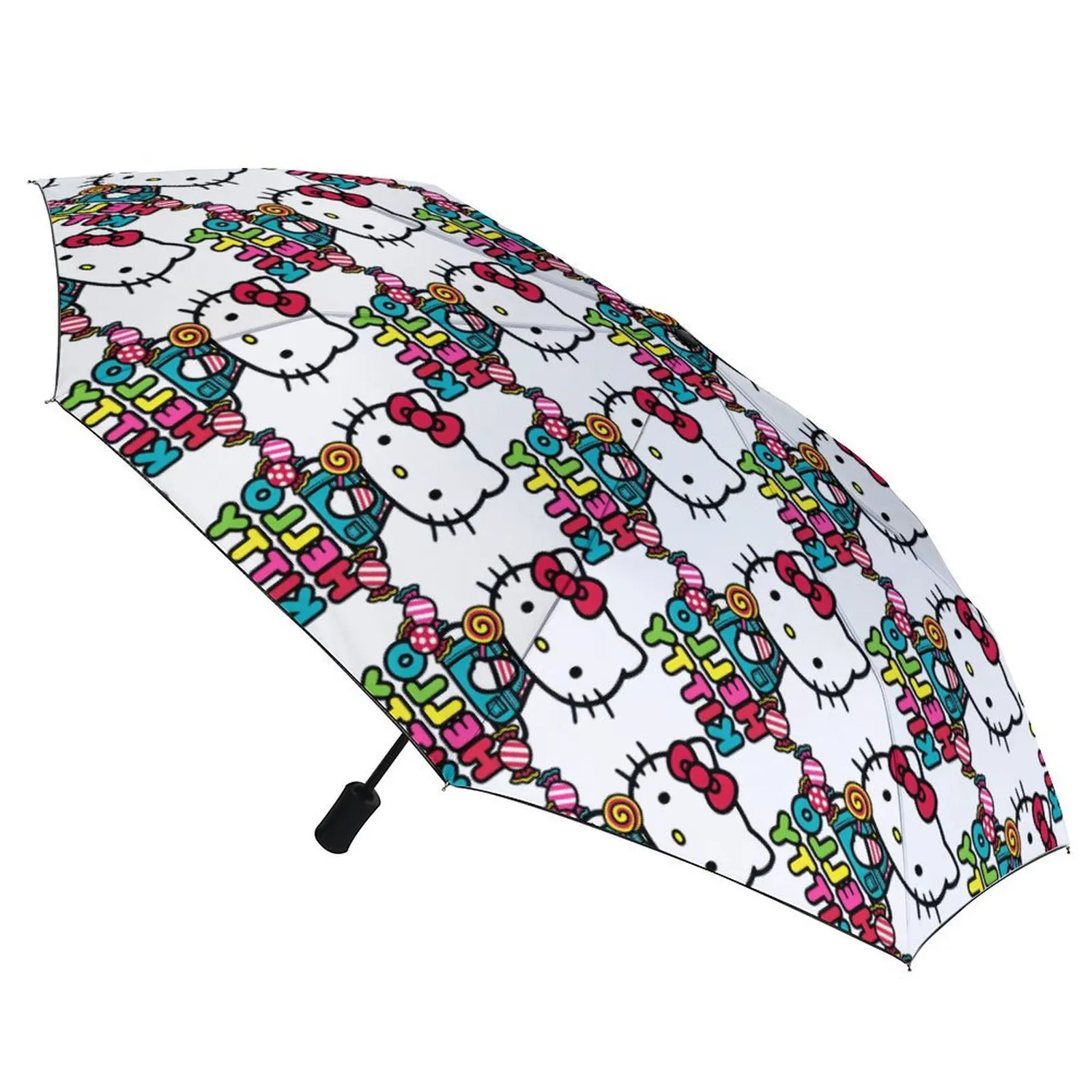 Зонт Hello Kitty с мультяшным котом и конфетами, автоматический солнцезащитный зонт для мужчин и женщин, модный складной зонт для рыбалки на заказ
Зонт Hello Kitty с мультяшным котом и конфетами, автоматический солнцезащитный зонт для мужчин и женщин, модный складной зонт для рыбалки на заказ