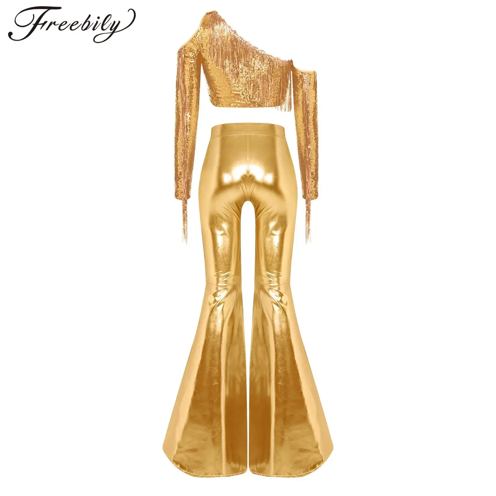 Lady Sequined Jazz Dance Costume Women Shiny Music Festival Party Suits 70s Disco Dancewear Tassel Hip Hop Dancing Outfits
Lady Sequined Jazz Dance Costume Women Shiny Music Festival Party Suits 70s Disco Dancewear Tassel Hip Hop Dancing Outfits