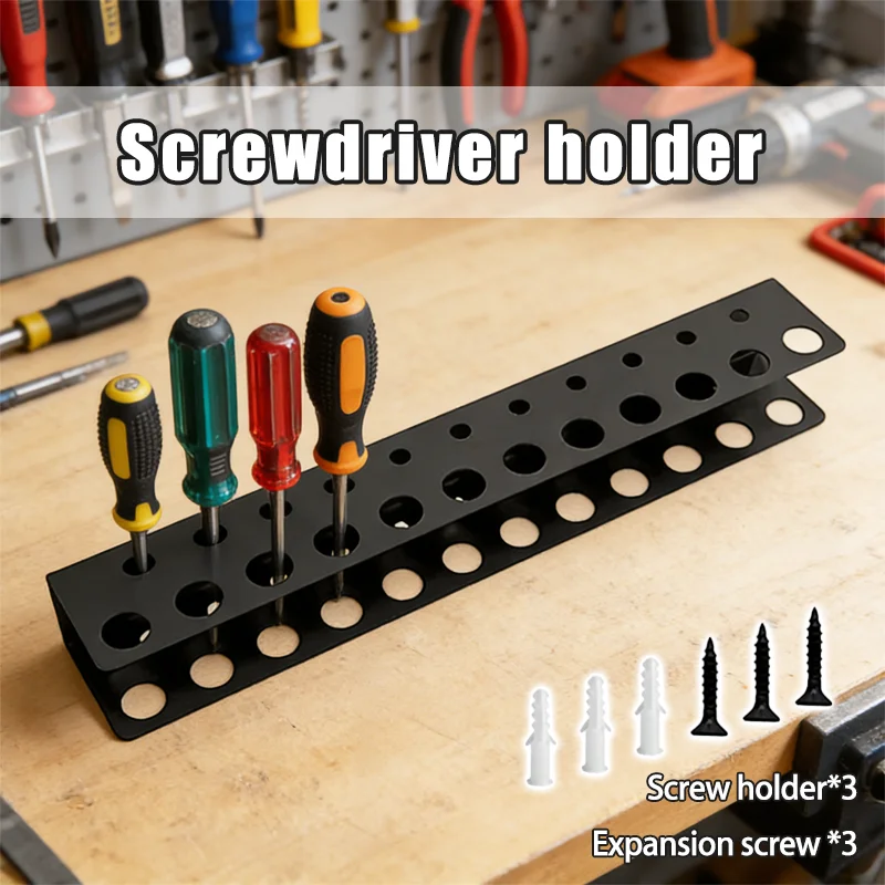 Screw Organizer Wall Mount 23-hole Screwdriver Storage Rack Manual Tools Holder Hammer Rack Pliers Hardware Tool Organizer
Screw Organizer Wall Mount 23-hole Screwdriver Storage Rack Manual Tools Holder Hammer Rack Pliers Hardware Tool Organizer