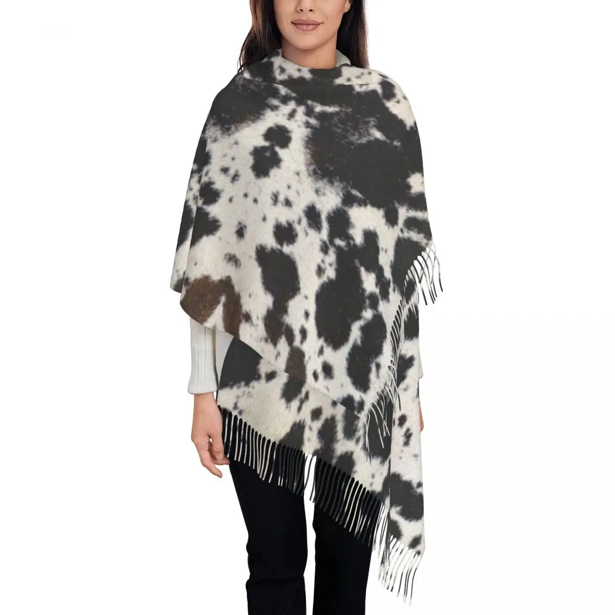 Customized Printed Cowhide Spots Pattern Scarf Men Women Winter Fall Warm Scarves Animal Hide Texture Shawls Wraps
Customized Printed Cowhide Spots Pattern Scarf Men Women Winter Fall Warm Scarves Animal Hide Texture Shawls Wraps