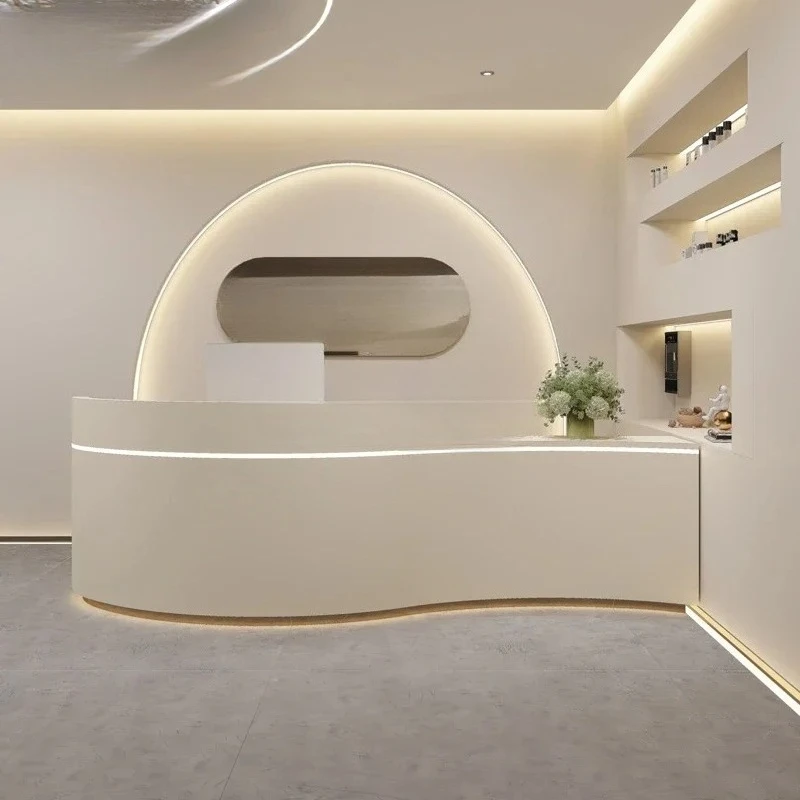 Smart beauty salon checkout page Hair salon paint, clothing store, reception desk table9344
Smart beauty salon checkout page Hair salon paint, clothing store, reception desk table9344