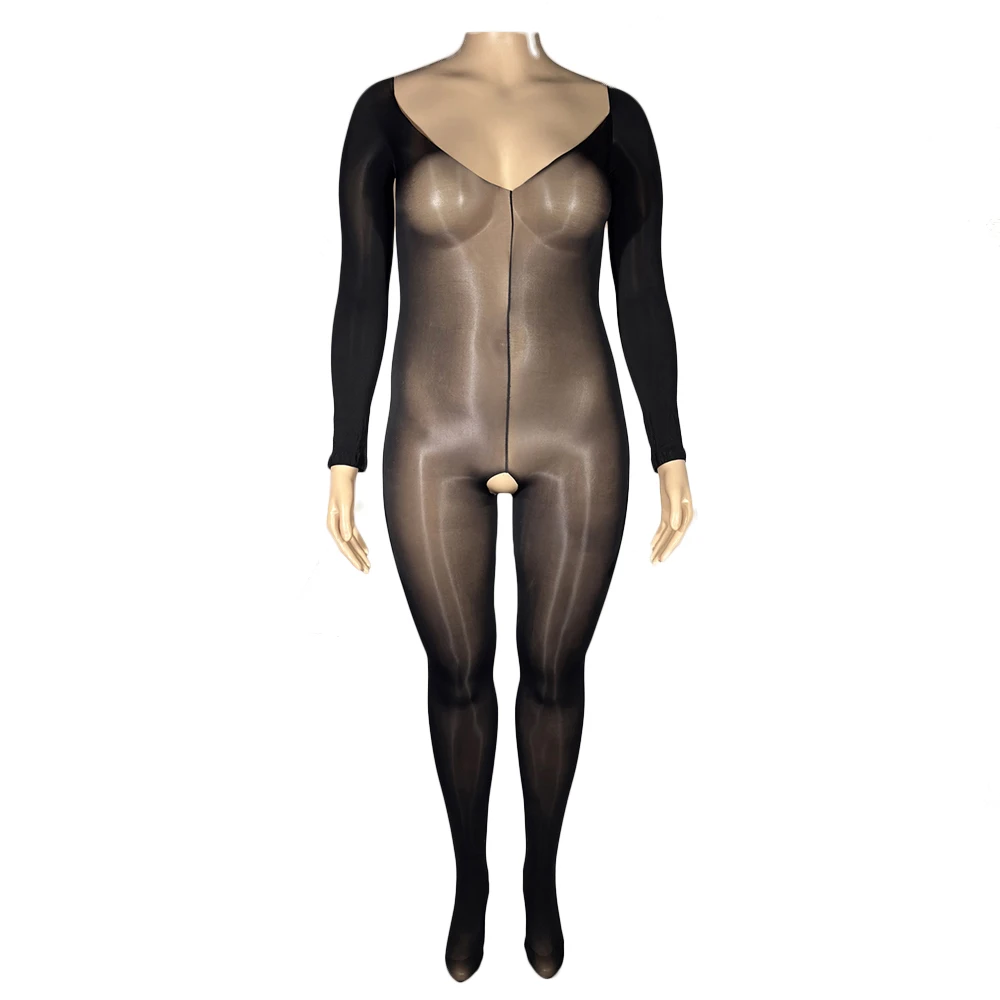 Sexy Women V Neck 5D 912 PIn Catsuit Oil Glossy Shiny Yoga Bodysuit Sheer See Through Tights Jumpsuit One Pieces Maid Leotard
Sexy Women V Neck 5D 912 PIn Catsuit Oil Glossy Shiny Yoga Bodysuit Sheer See Through Tights Jumpsuit One Pieces Maid Leotard