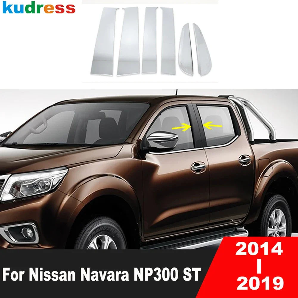 For Nissan Navara NP300 ST 2014 2015 2016 2017 2018 2019 Steel Car Window Center Pillar Cover Trim Post Strip Accessories
For Nissan Navara NP300 ST 2014 2015 2016 2017 2018 2019 Steel Car Window Center Pillar Cover Trim Post Strip Accessories