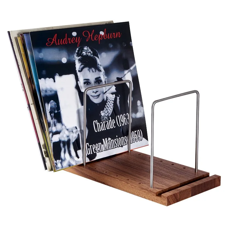 Retro Metal Walnut Wood Vinyl Record Storage Stand Small Desktop CD Album Display Holder for Home Office Music Room Decor
Retro Metal Walnut Wood Vinyl Record Storage Stand Small Desktop CD Album Display Holder for Home Office Music Room Decor