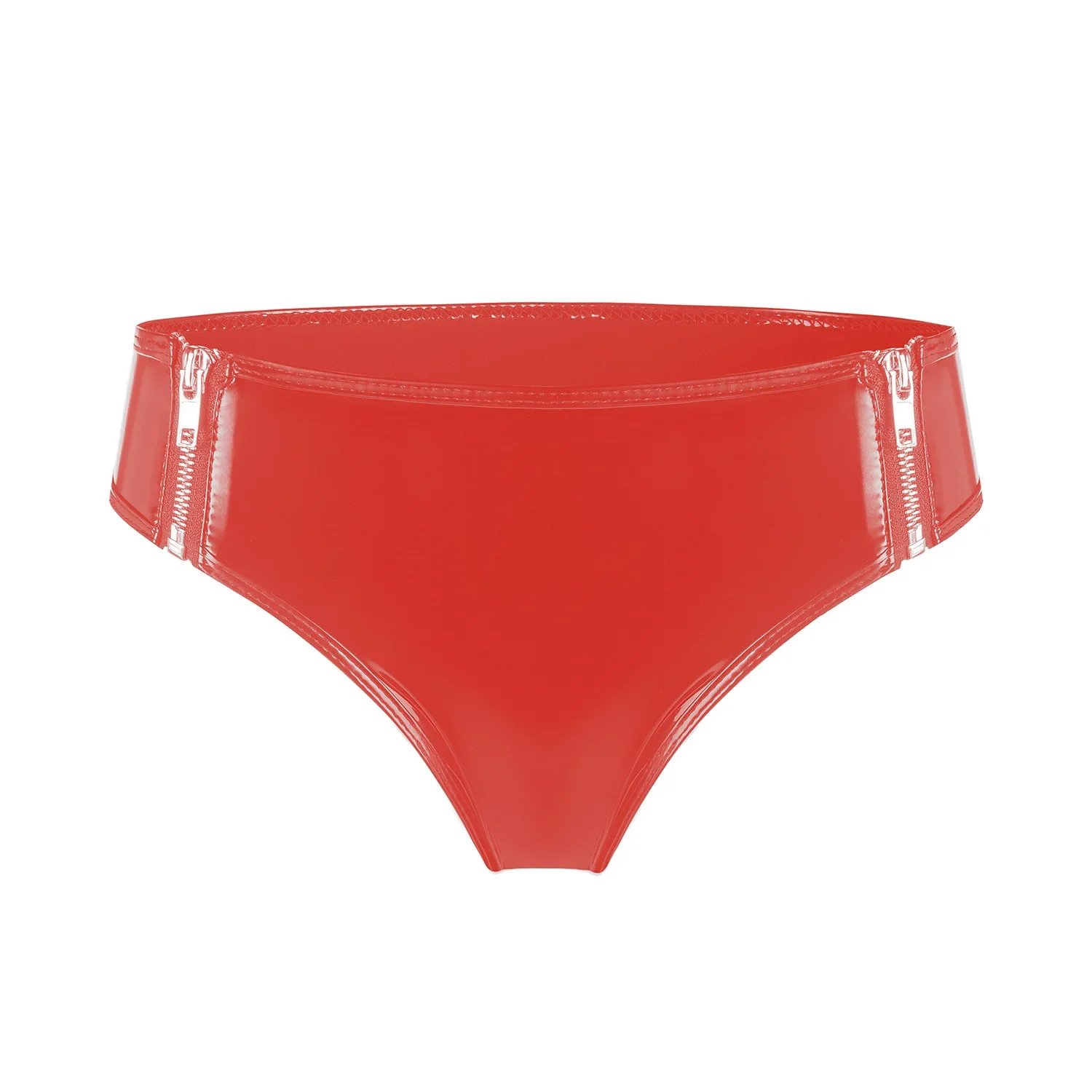 Women's Sexy Wet Look PVC Leather Briefs Zipper Low Waist Panties Underwear Nightclub Party Pole Dance Costume Clubwear Lingerie
Women's Sexy Wet Look PVC Leather Briefs Zipper Low Waist Panties Underwear Nightclub Party Pole Dance Costume Clubwear Lingerie
