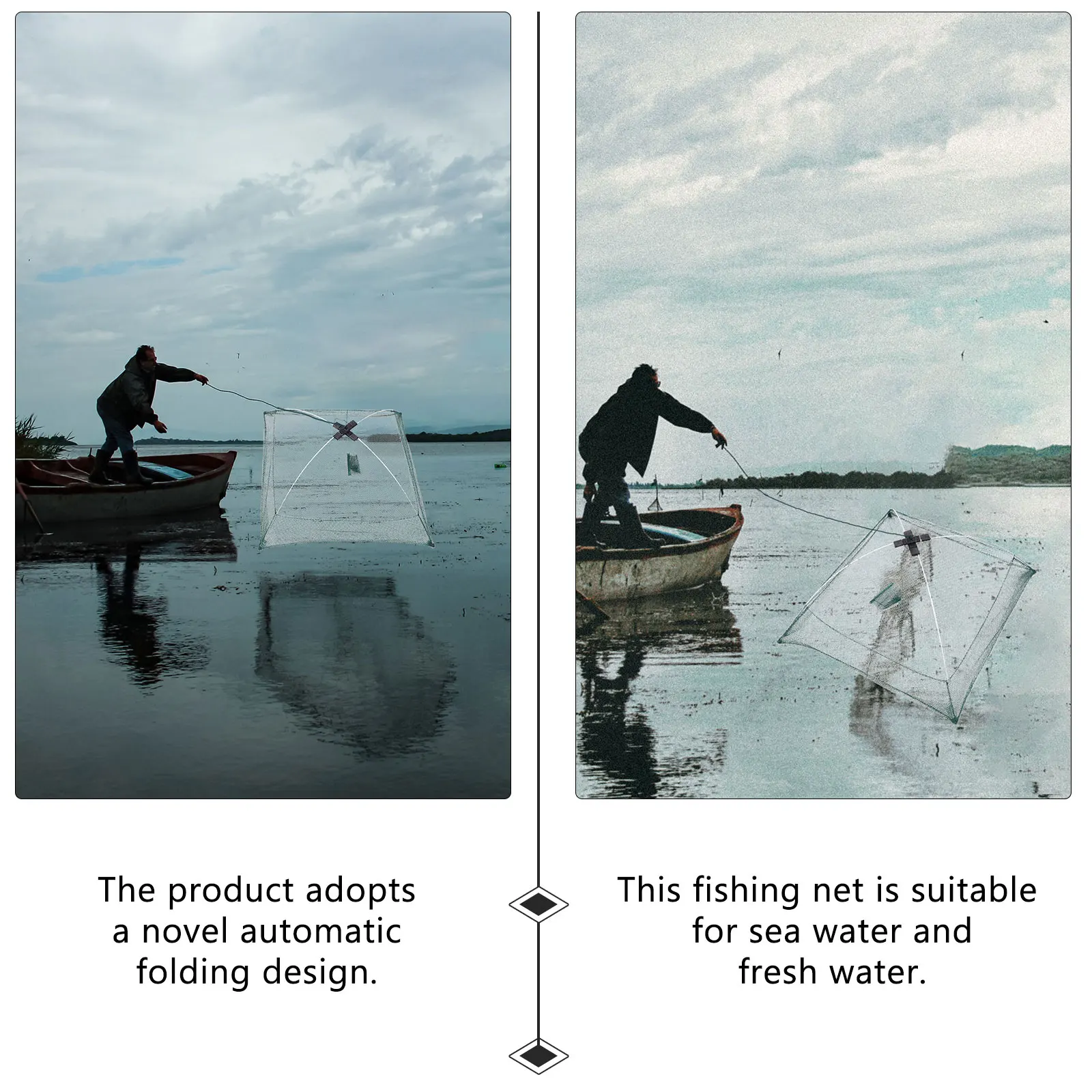 4pcs Automatic Fish Guard Foldable Bait Cast Mesh Trap Net Portable Fishing Nets Green High Quality Nylon
4pcs Automatic Fish Guard Foldable Bait Cast Mesh Trap Net Portable Fishing Nets Green High Quality Nylon