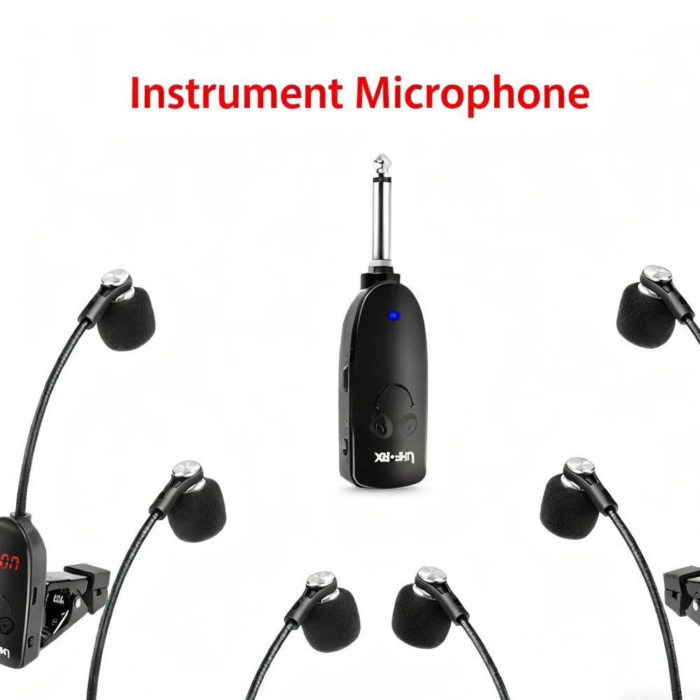 Беспроводной микрофон для саксофонной трубы-тромбона - специальный усилитель звукоснимателя музыкальных инструментов для активного отдыха
Беспроводной микрофон для саксофонной трубы-тромбона - специальный усилитель звукоснимателя музыкальных инструментов для активного отдыха
