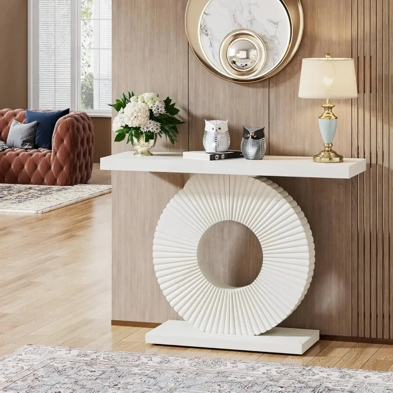 with Geometric Base, 40 inch Wood Entryway Table,Accent Table for Living Room, Entryway FT
with Geometric Base, 40 inch Wood Entryway Table,Accent Table for Living Room, Entryway FT