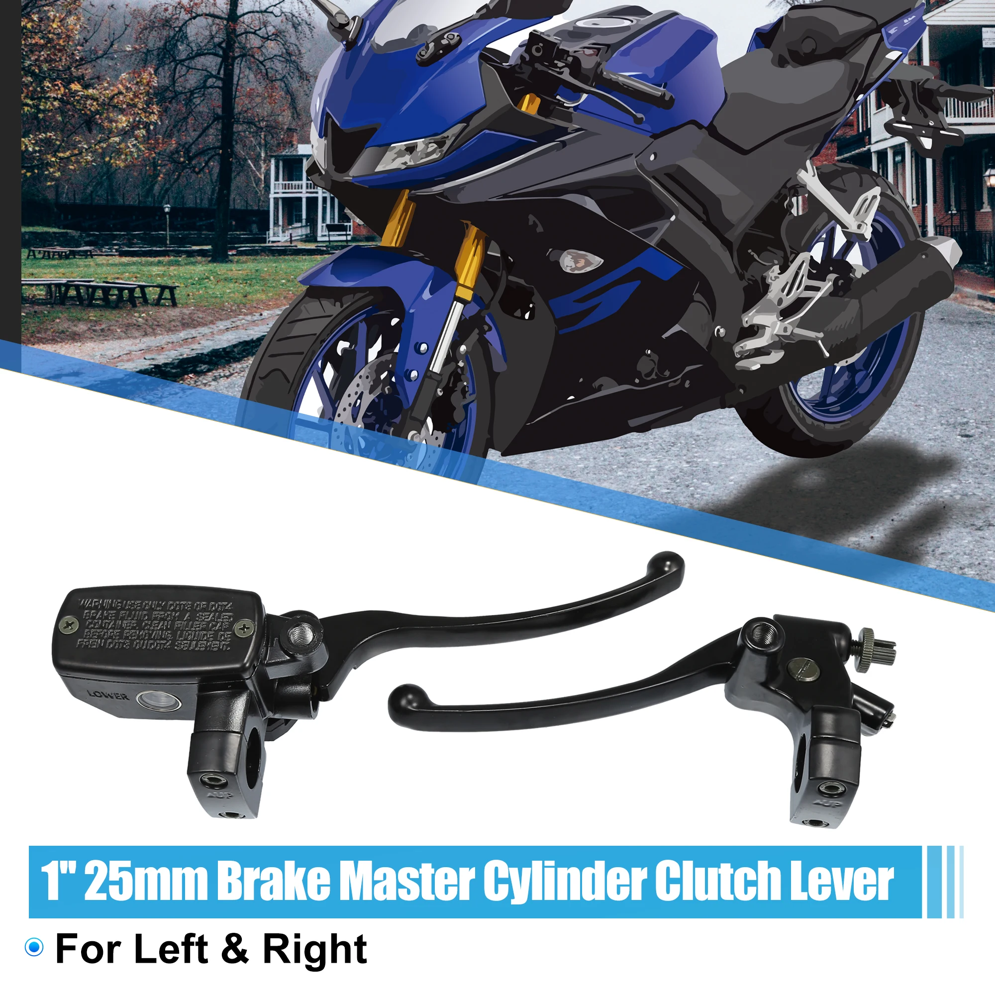 Motoforti 1 Set Vehicle Brake Master Cylinder Clutch Lever for Honda VF750 1994-2003 for Honda VTX1300 2003-2009
Motoforti 1 Set Vehicle Brake Master Cylinder Clutch Lever for Honda VF750 1994-2003 for Honda VTX1300 2003-2009
