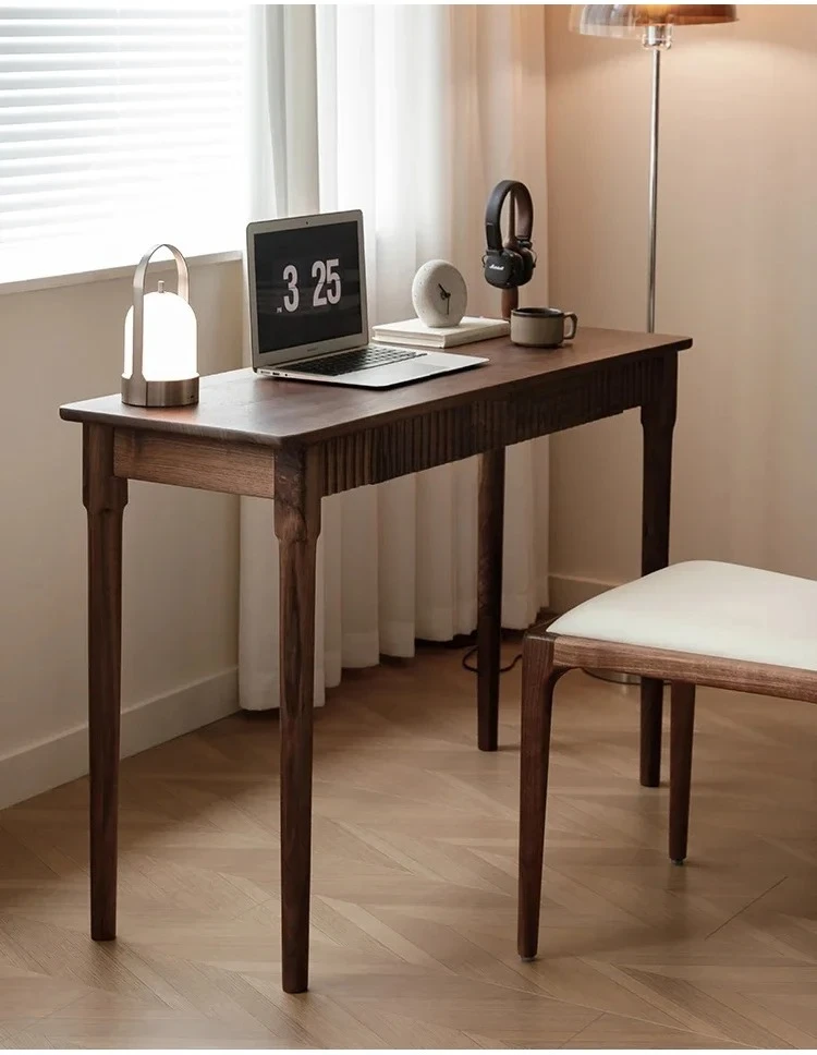 North American Black Walnut Solid Wood Desk Home Office Computer Table Bedroom Desk Furniture
North American Black Walnut Solid Wood Desk Home Office Computer Table Bedroom Desk Furniture