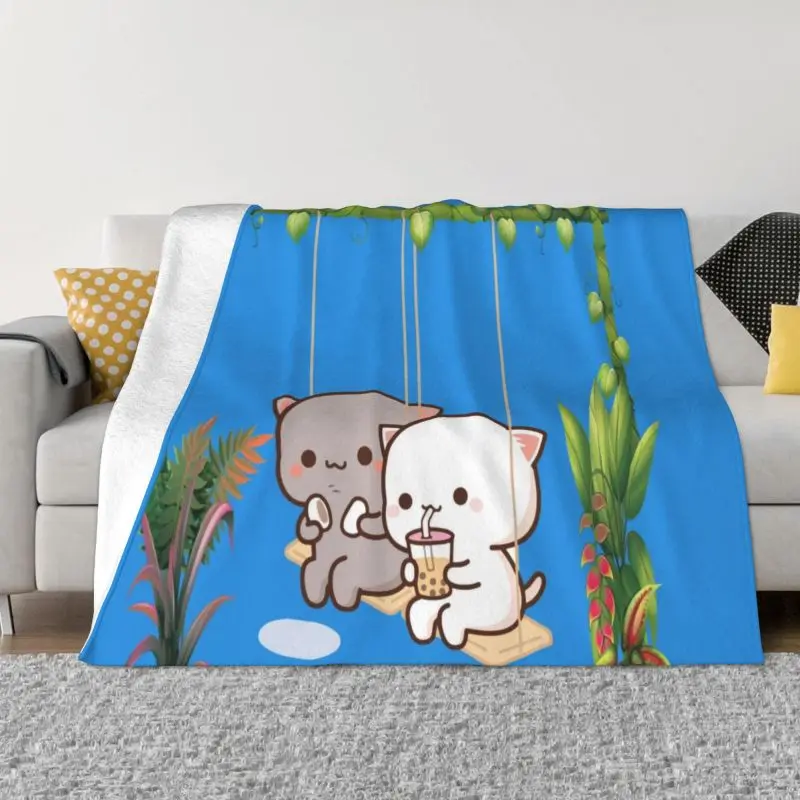 Romantic Peach And Goma Mochi Cat 3D Print Blankets Breathable Soft Flannel Winter Throw Blanket for Sofa Car Bed
Romantic Peach And Goma Mochi Cat 3D Print Blankets Breathable Soft Flannel Winter Throw Blanket for Sofa Car Bed