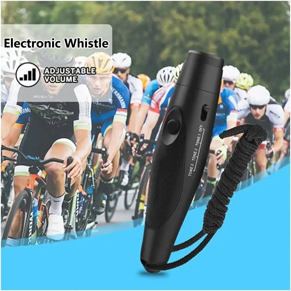 Электронный свисток с 3-мя звуковыми эффектами и ремешком, спортивный тренировочный свисток большого объема, многофункциональный свисток из АБС-пластика
Электронный свисток с 3-мя звуковыми эффектами и ремешком, спортивный тренировочный свисток большого объема, многофункциональный свисток из АБС-пластика