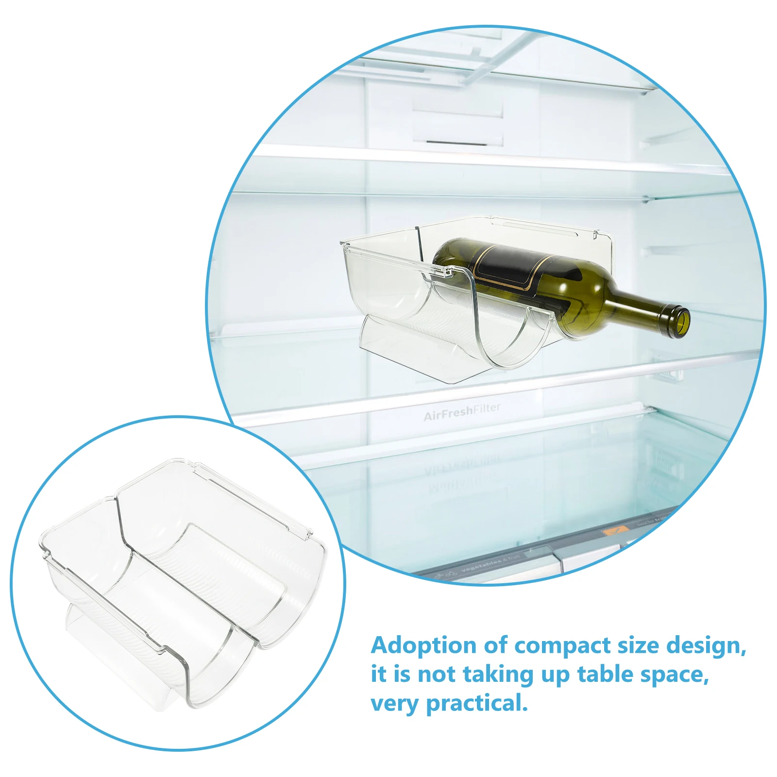 2pcs Water Bottle Storage Rack Acrylic Material Stackable Home Racks Bar Display Shelves Beverages Holder Food
2pcs Water Bottle Storage Rack Acrylic Material Stackable Home Racks Bar Display Shelves Beverages Holder Food