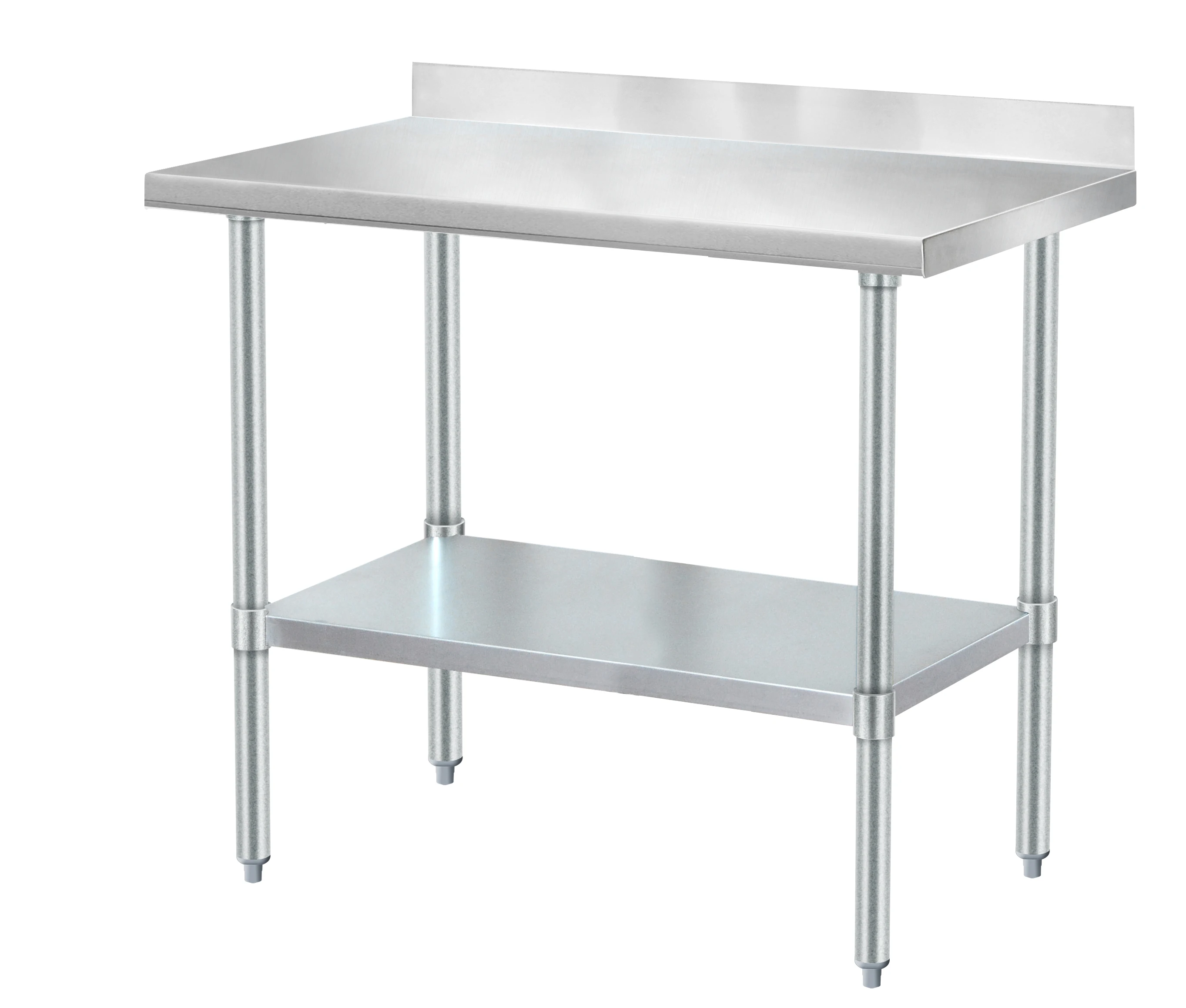304 Stainless Steel Worktop Commercial Food Prep Table for Kitchen Restaurant Hotel
304 Stainless Steel Worktop Commercial Food Prep Table for Kitchen Restaurant Hotel