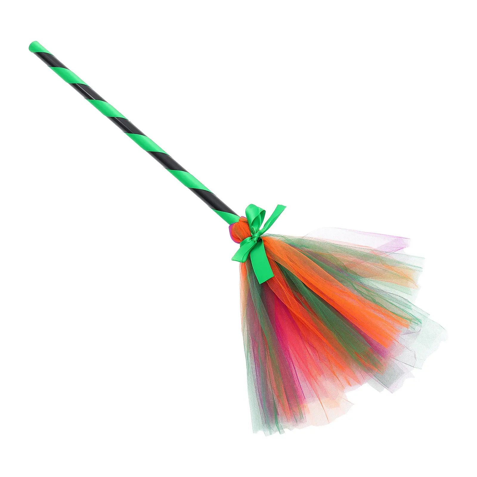 Halloween Witch Broom Premium Plastic Yarn Broom Prop for Costume Party Cosplay Masquerade Carnival Role Play Decorative
Halloween Witch Broom Premium Plastic Yarn Broom Prop for Costume Party Cosplay Masquerade Carnival Role Play Decorative