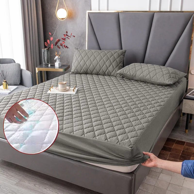 100% Waterproof Bed Mattresses Cover Cotton Quilting Process Bed Cover Multicolor Mattress Protector Fitted Sheet Bedspreads 160
100% Waterproof Bed Mattresses Cover Cotton Quilting Process Bed Cover Multicolor Mattress Protector Fitted Sheet Bedspreads 160