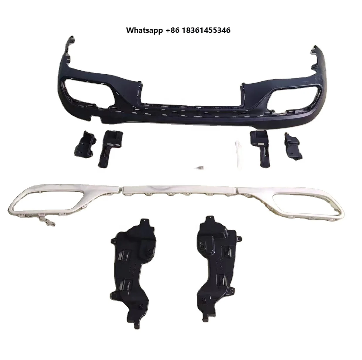 For C Class W206 Upgrade To C63s StyleDream Garage High Quality Rear Bumper Lip Diffuser With Exhaust Tips
For C Class W206 Upgrade To C63s StyleDream Garage High Quality Rear Bumper Lip Diffuser With Exhaust Tips