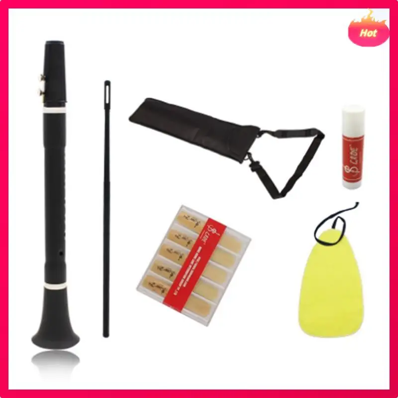 Portable Mini Saxophone Set +10 Reeds And 1 Cork Grease Saxophone Beginner Clarinet 1Set
Portable Mini Saxophone Set +10 Reeds And 1 Cork Grease Saxophone Beginner Clarinet 1Set