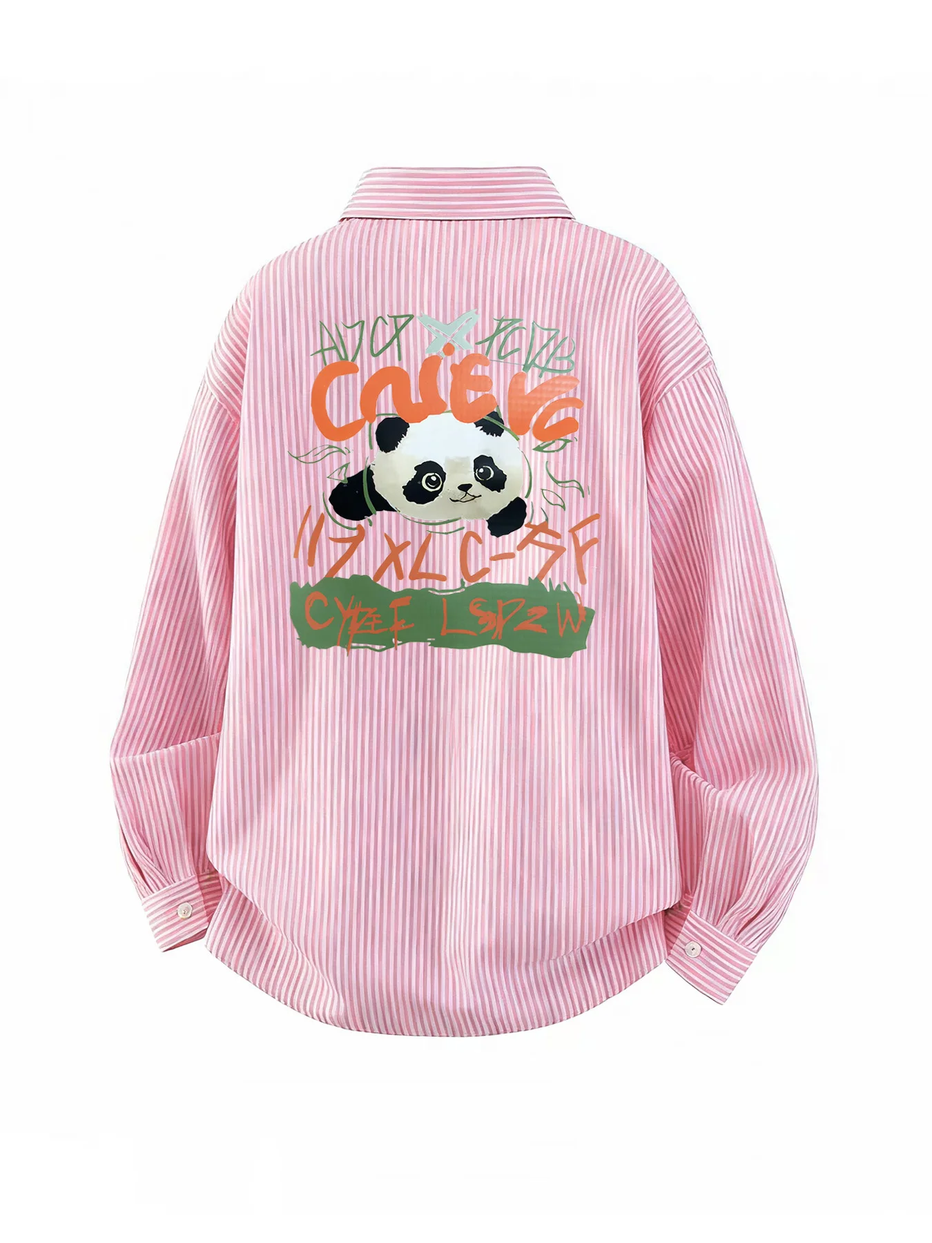 Spring and Autumn New Trendy Men's Cartoon Fun Panda Back Print Long Sleeve Shirt, Versatile Casual Shirt
Spring and Autumn New Trendy Men's Cartoon Fun Panda Back Print Long Sleeve Shirt, Versatile Casual Shirt