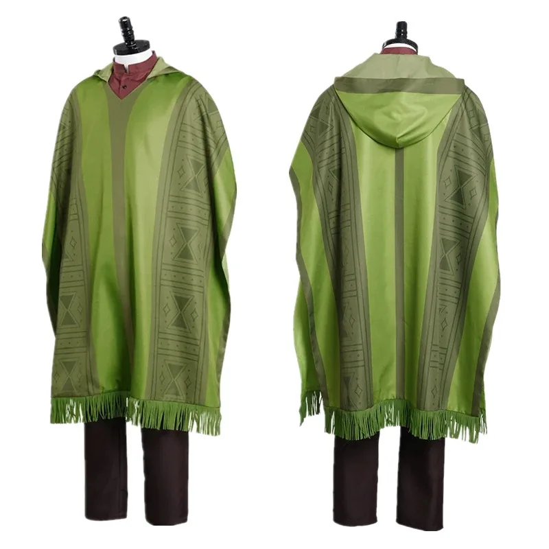 Anime Movie Madrigal Cosplay Costume Bruno Adult Clothes Fancy Carnival Hallowee Cloak Shirt Pants Necklace Suit
Anime Movie Madrigal Cosplay Costume Bruno Adult Clothes Fancy Carnival Hallowee Cloak Shirt Pants Necklace Suit