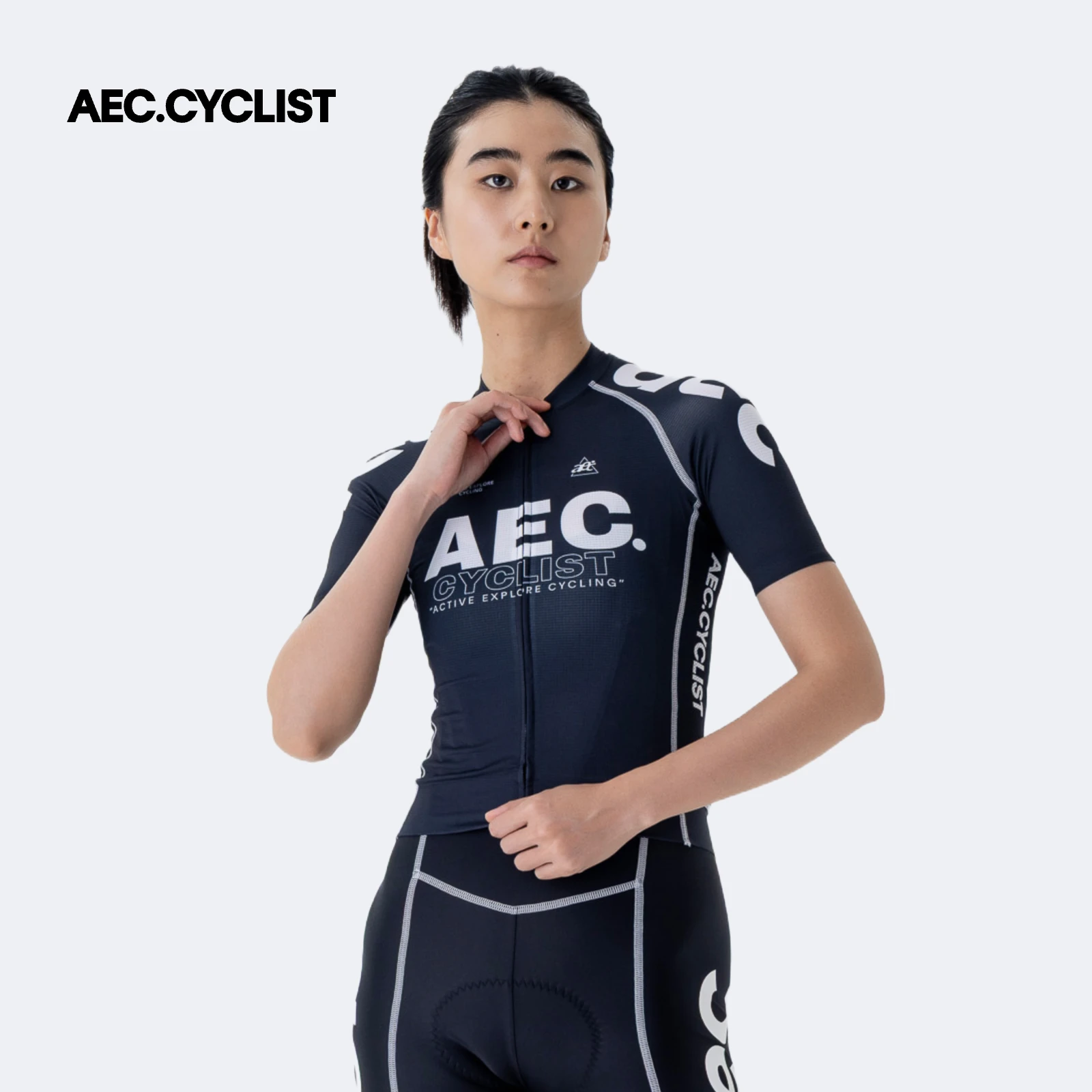 AEC.CYCLIST Summer Short Sleeve Cycling Jersey Women Black Road Bike Shirts Breathable Pro Team MTB Bike Clothing
AEC.CYCLIST Summer Short Sleeve Cycling Jersey Women Black Road Bike Shirts Breathable Pro Team MTB Bike Clothing