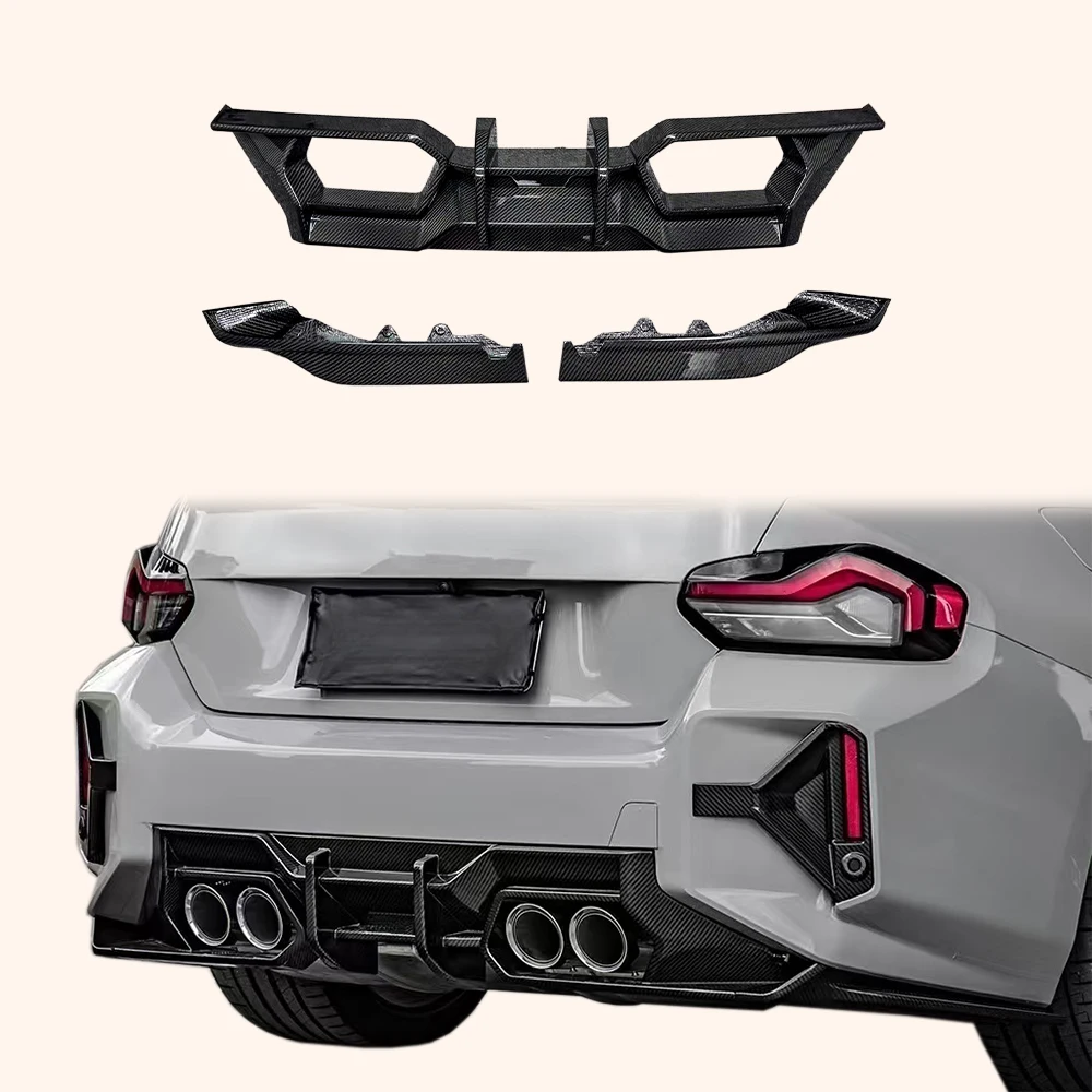 Для BMW M2 G87 Coupe 2-дверный 2023-24: Карбоновый задний диффузор в стиле KZW
Для BMW M2 G87 Coupe 2-дверный 2023-24: Карбоновый задний диффузор в стиле KZW