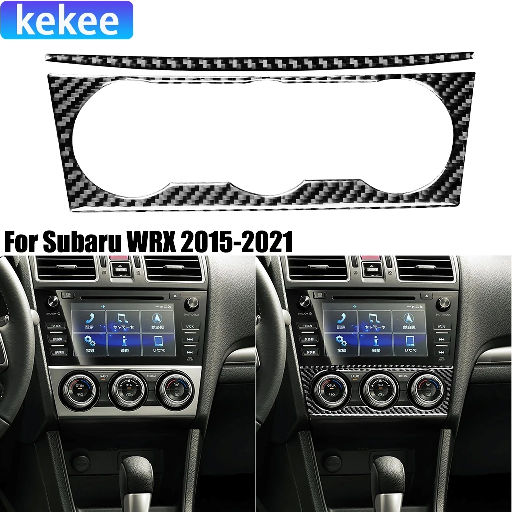 For Subaru WRX 2015-2021 Carbon Fiber Center Console Air Condition Switch Knob Interior Car Accessories Cover Stickers Auto Trim 
For Subaru WRX 2015-2021 Carbon Fiber Center Console Air Condition Switch Knob Interior Car Accessories Cover Stickers Auto Trim