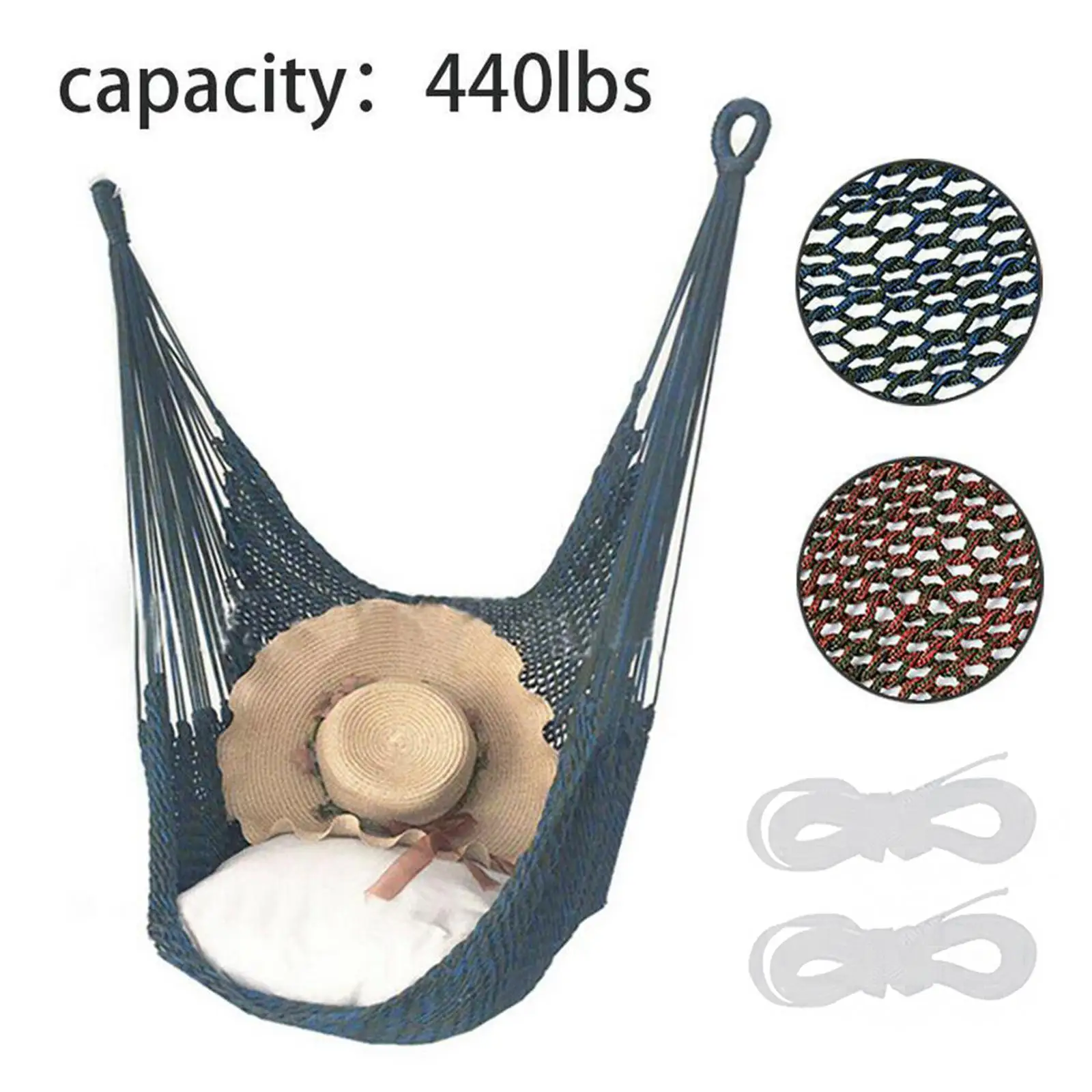 Hammock Chair Portable Indoor Home Garden ing Hammock Chair ing Rope Dormitory Swing Seat Garden Swing
Hammock Chair Portable Indoor Home Garden ing Hammock Chair ing Rope Dormitory Swing Seat Garden Swing