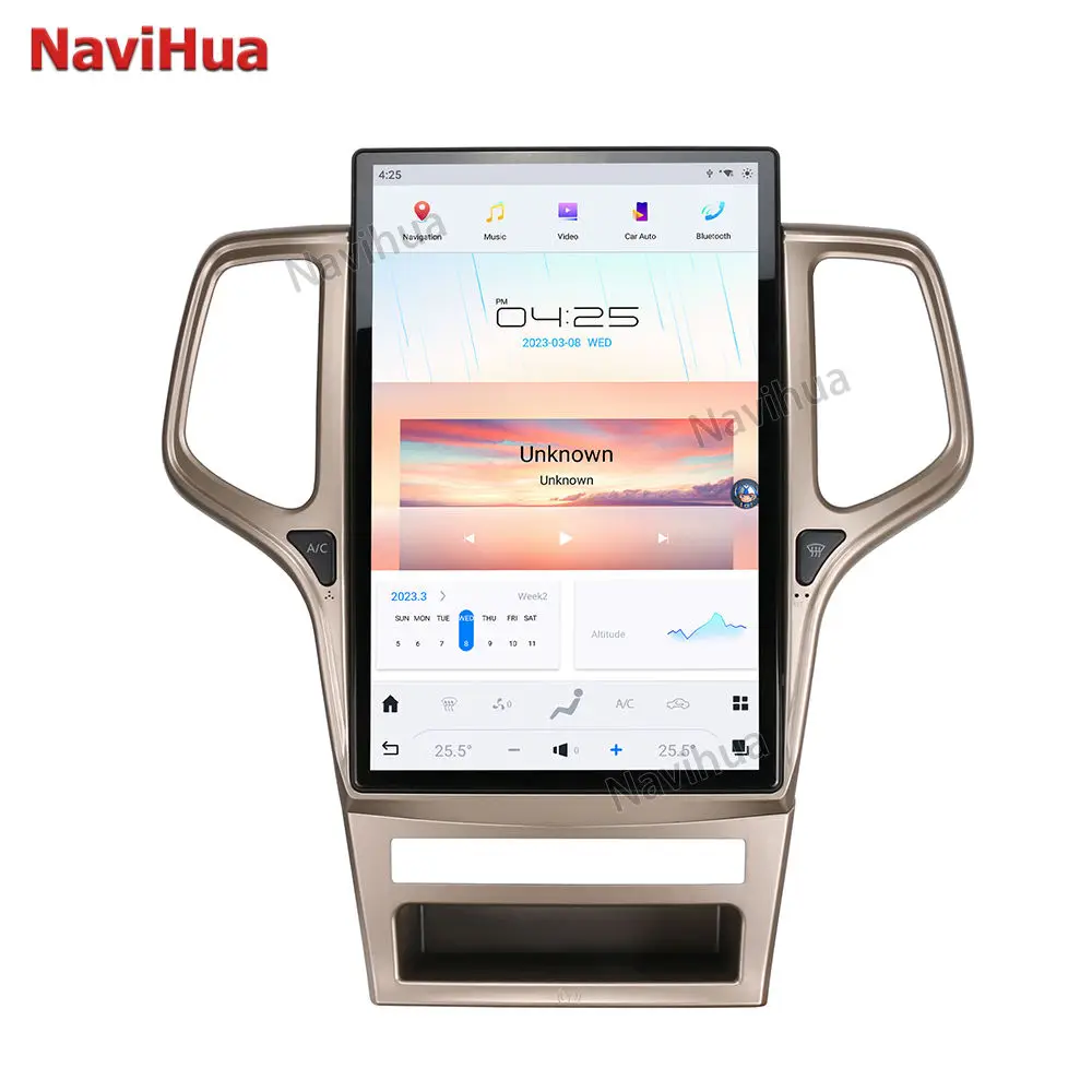 Автомагнитола для Jeep Grand Cherokee 2011-2013 в стиле Tesla, вертикальная фотомагнитола, Gps-навигация, электронный дисплей
Автомагнитола для Jeep Grand Cherokee 2011-2013 в стиле Tesla, вертикальная фотомагнитола, Gps-навигация, электронный дисплей