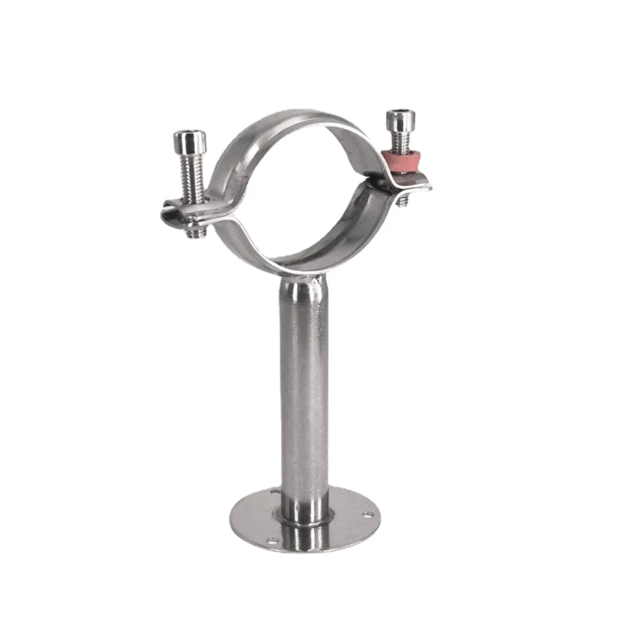 12-108mm 3/4"-4" Pipe Hanger Bracket Clamp 1-1/2" 38mm Support Clip With Base Plate 304 Stainless For Beer Brewing L=100mm
12-108mm 3/4"-4" Pipe Hanger Bracket Clamp 1-1/2" 38mm Support Clip With Base Plate 304 Stainless For Beer Brewing L=100mm