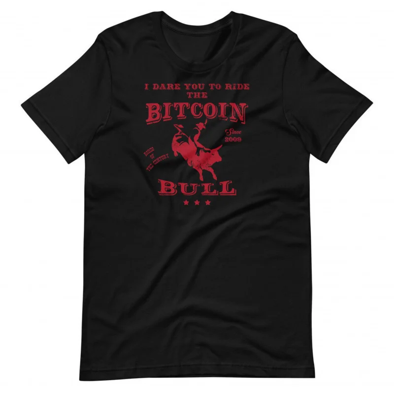 Vintage Bitcoin Bull Gift t shirt for Crypto Traders BTC Fan Bitcoin Symbol tee 100% cotton printed Graphic clothes All size top
Vintage Bitcoin Bull Gift t shirt for Crypto Traders BTC Fan Bitcoin Symbol tee 100% cotton printed Graphic clothes All size top