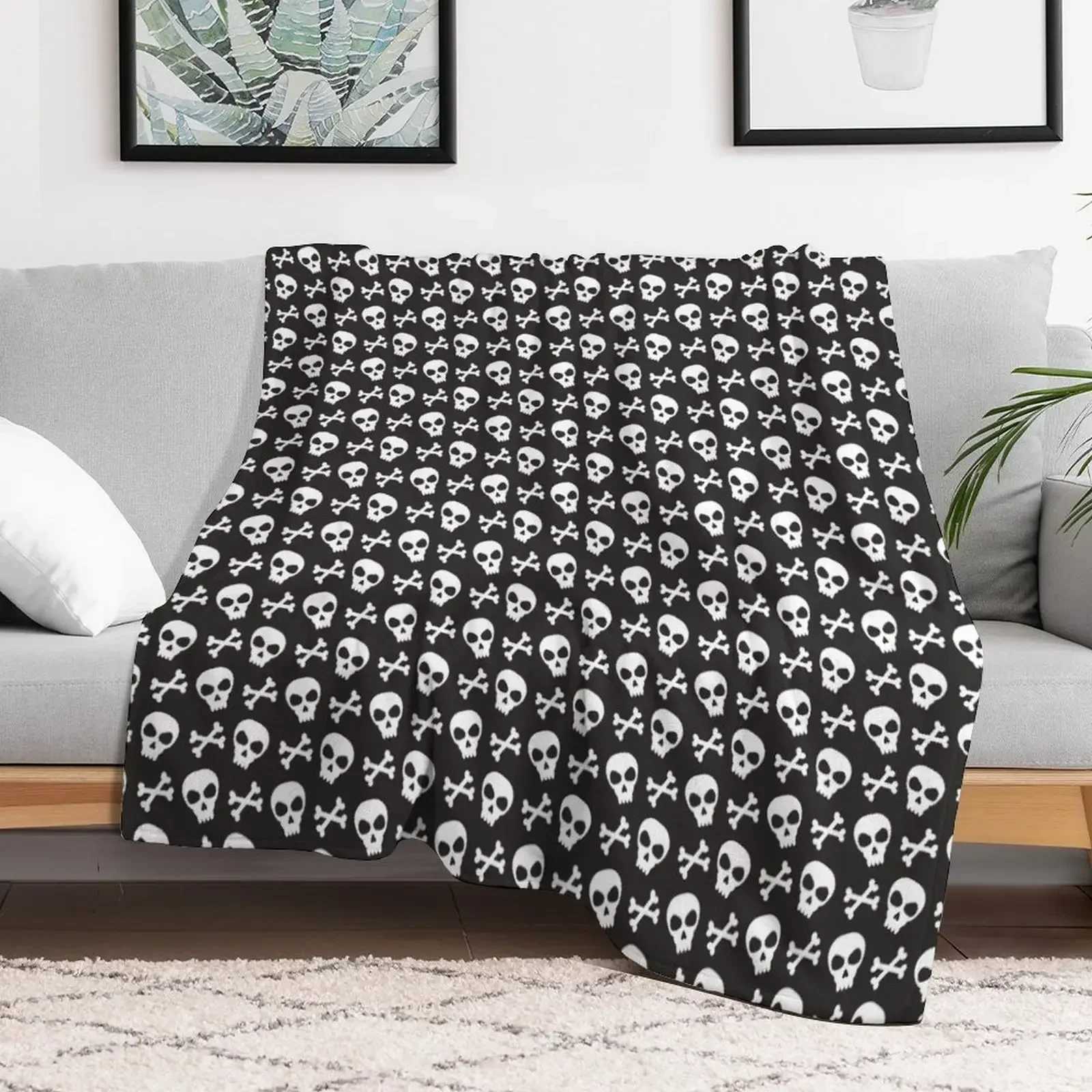 Skull & Crossbones on Black // Halloween Collection Throw Blanket Winter beds decorative manga Blankets
Skull & Crossbones on Black // Halloween Collection Throw Blanket Winter beds decorative manga Blankets