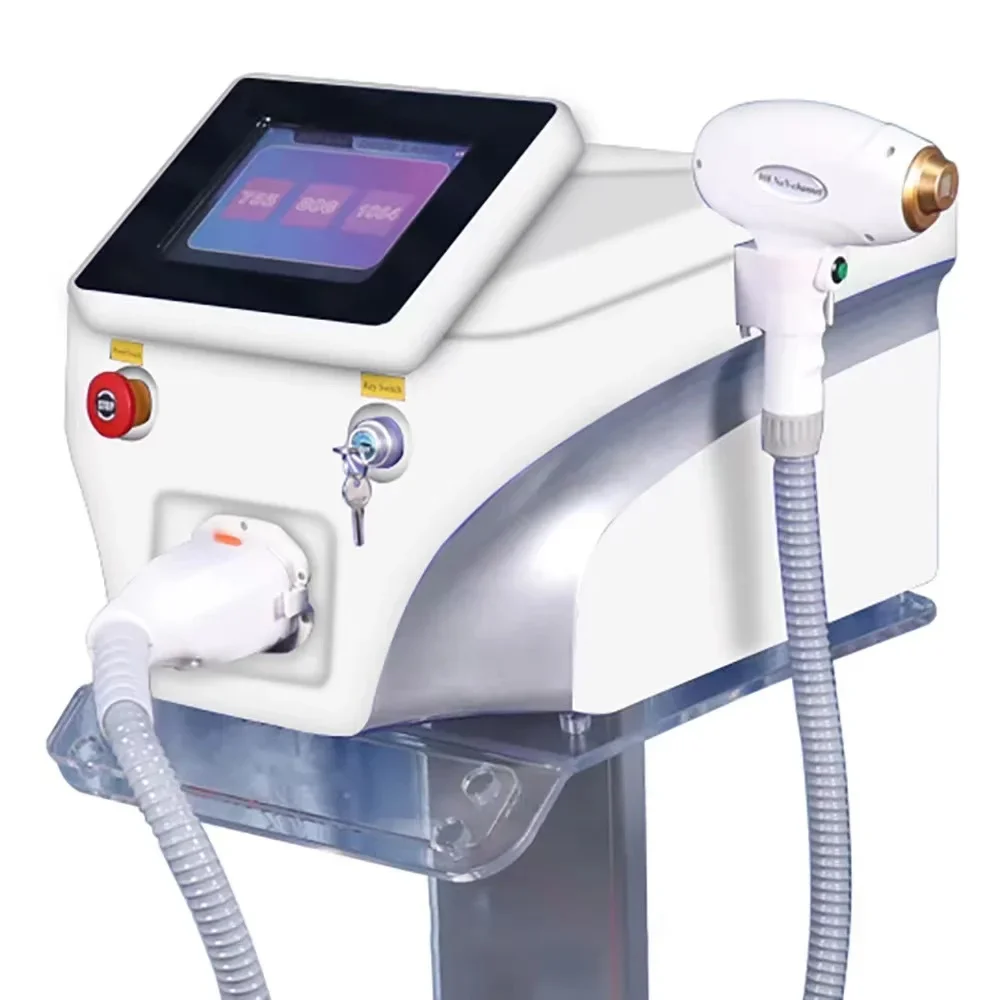 808nm Diode Laser Hair Removal Device 4000W High Power for Women Painless Freezing Point Epilation 755+808+904+1064nm
808nm Diode Laser Hair Removal Device 4000W High Power for Women Painless Freezing Point Epilation 755+808+904+1064nm
