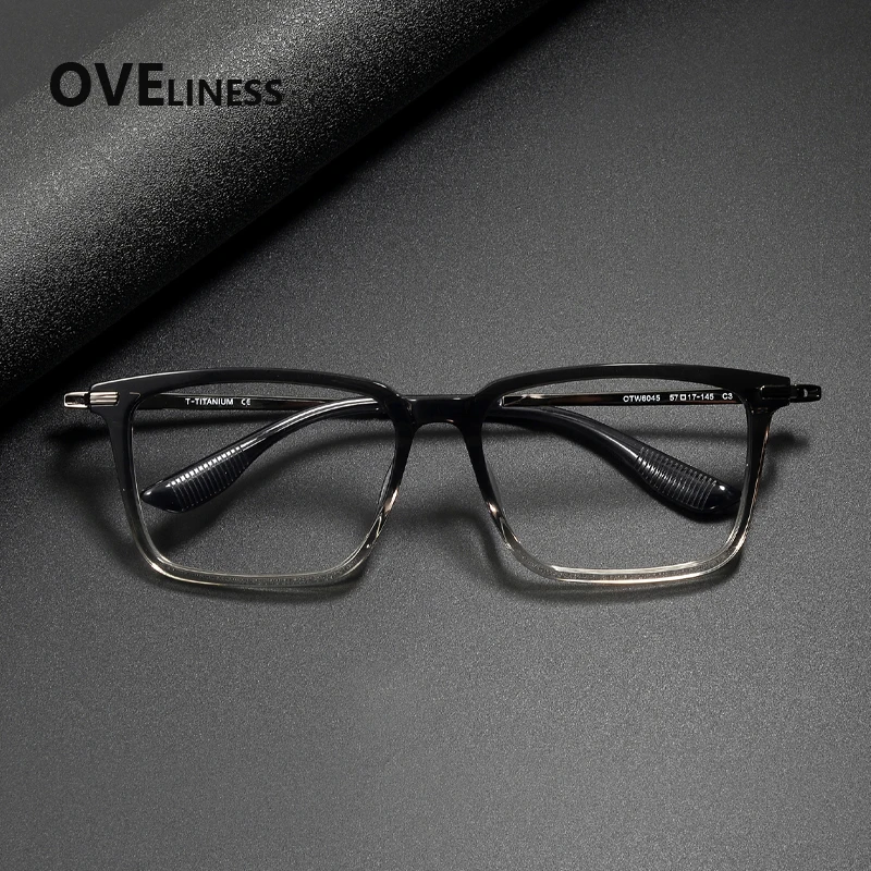 Acetate Titanium Eyeglasses Frames Men New Square Brand Design Glasses frame Women Retro Vintage Eyewear Japanese Spectacles
Acetate Titanium Eyeglasses Frames Men New Square Brand Design Glasses frame Women Retro Vintage Eyewear Japanese Spectacles