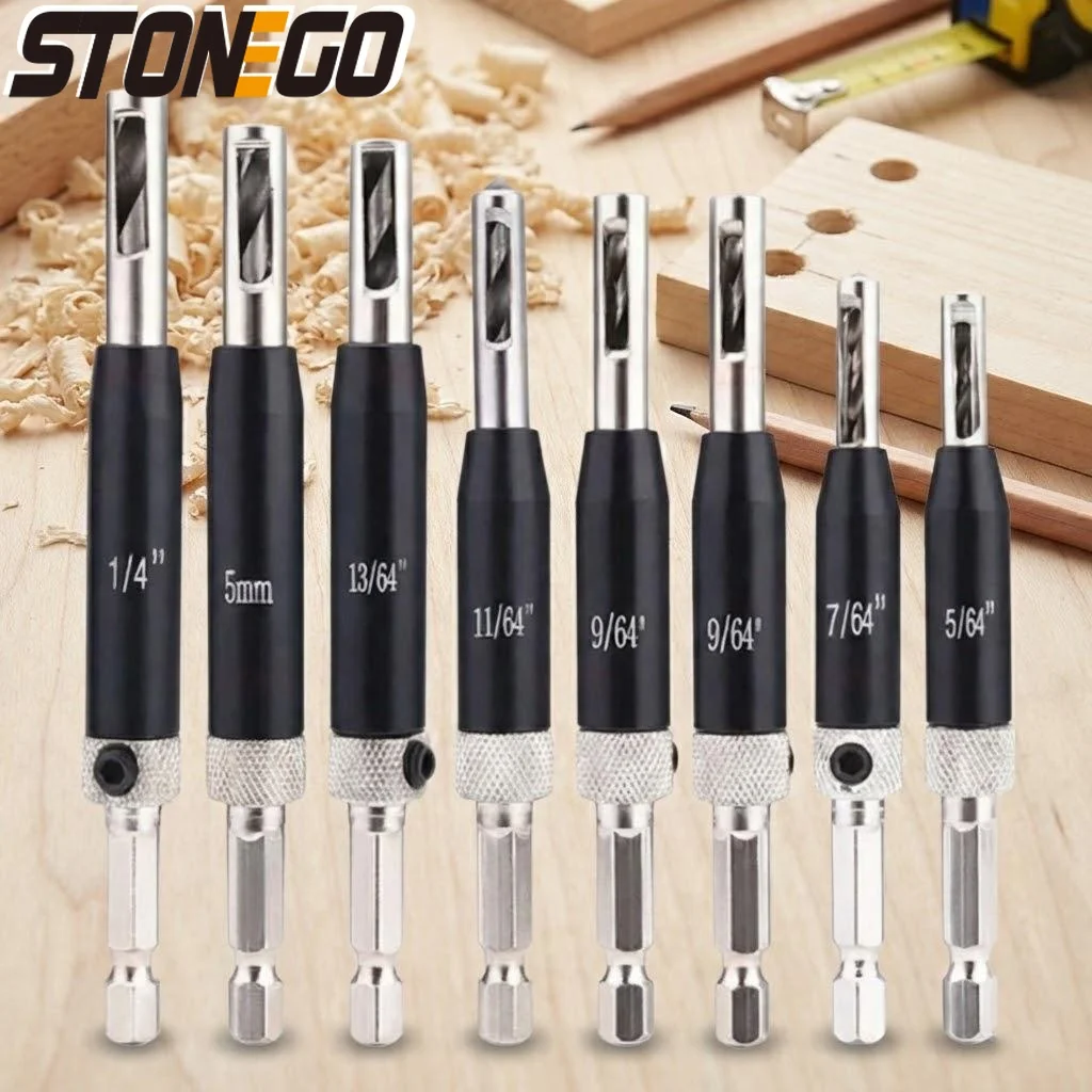 Self Centering Lock Hinge Drill Bit Set Stainless Steel Hardware Drawer Guide Kit for Woodworking 7 8 15 17mm
Self Centering Lock Hinge Drill Bit Set Stainless Steel Hardware Drawer Guide Kit for Woodworking 7 8 15 17mm