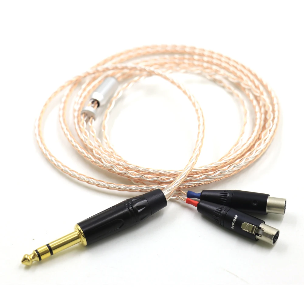 New 6.35MM Balanced HiFi Cable Compatible with Audeze LCD-2, LCD-3, LCD-4, LCD-X, LCD-XC Headphone and for Astell&Kern AK240 AK3
New 6.35MM Balanced HiFi Cable Compatible with Audeze LCD-2, LCD-3, LCD-4, LCD-X, LCD-XC Headphone and for Astell&Kern AK240 AK3