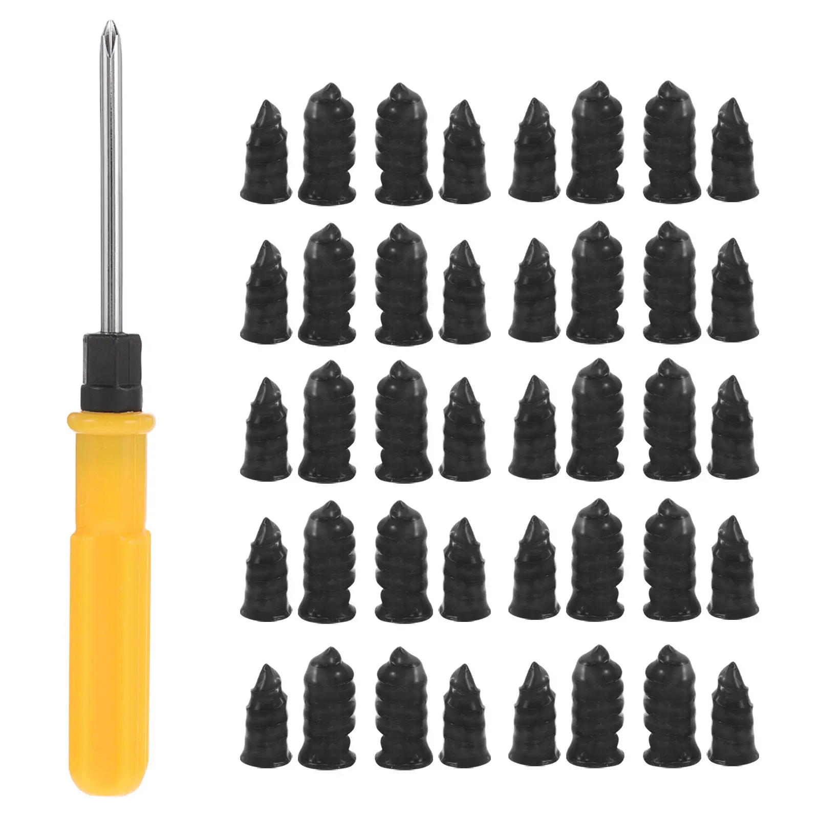 1Set Tire Repair Kit Rubber Screw Plugs Car Motorcycle Electric Vehicle Tubeless Tire Plug Tool Repair Kit
1Set Tire Repair Kit Rubber Screw Plugs Car Motorcycle Electric Vehicle Tubeless Tire Plug Tool Repair Kit
