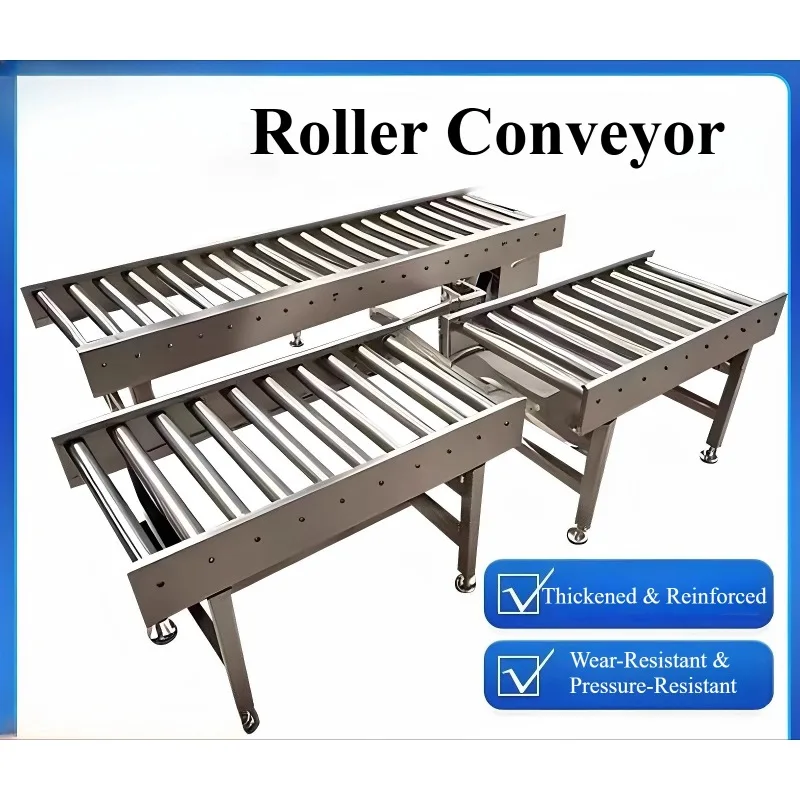 Unpowered and powered roller conveyors conveyor lines assembly lines stainless steel galvanized rubber-coated roller conveyors
Unpowered and powered roller conveyors conveyor lines assembly lines stainless steel galvanized rubber-coated roller conveyors