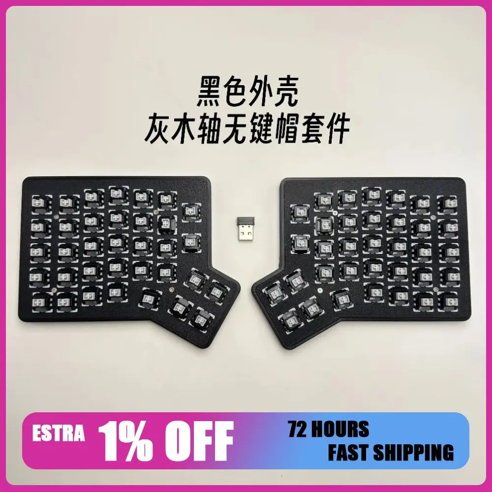 Беспроводная механическая клавиатура Redox Ergodox с раздельной конструкцией, корпусом из PLA, поддержкой горячей замены, VIAL, 2.4G, эргономичная, с формой клавиш Horn
Беспроводная механическая клавиатура Redox Ergodox с раздельной конструкцией, корпусом из PLA, поддержкой горячей замены, VIAL, 2.4G, эргономичная, с формой клавиш Horn