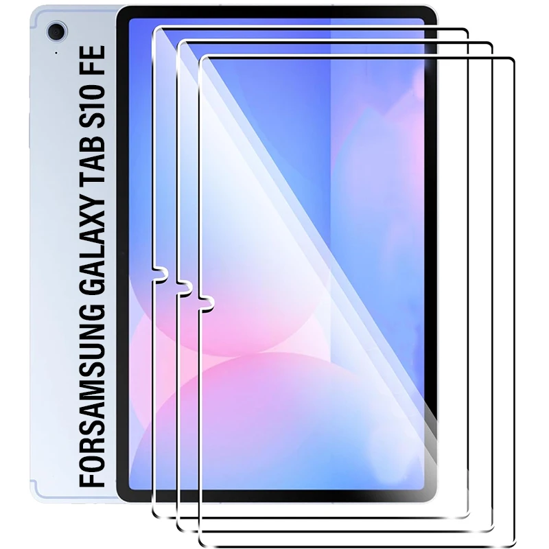 HD Tempered Glass For Samsung Galaxy Tab S10 FE/FE+ Screen Protector For Galaxy Tab S10FE Protective Film Full Coverage
HD Tempered Glass For Samsung Galaxy Tab S10 FE/FE+ Screen Protector For Galaxy Tab S10FE Protective Film Full Coverage