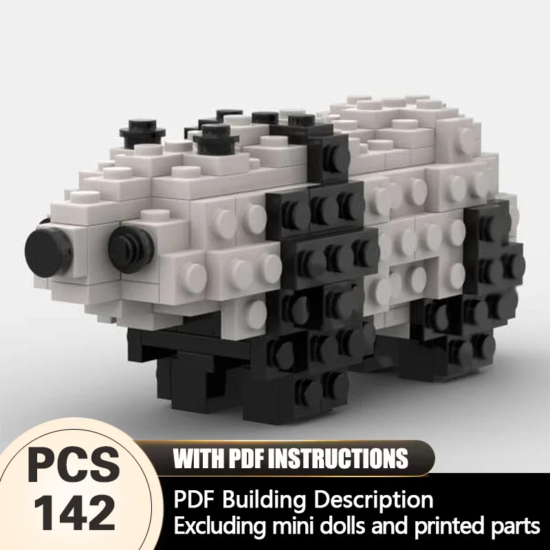 Creators Animal Series Model MOC Building Bricks Ailuropoda Melanoleuca Modular Technology Gifts Holiday Assemble Children Toys
Creators Animal Series Model MOC Building Bricks Ailuropoda Melanoleuca Modular Technology Gifts Holiday Assemble Children Toys
