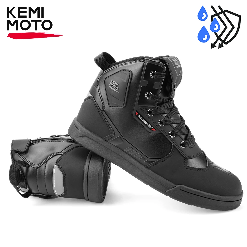 Waterproof Motorcycle Shoes Men Flat Sole Shoes Ankle Protection Urban Commuting Equipments Motobike Cycling Summer Riding Gear
Waterproof Motorcycle Shoes Men Flat Sole Shoes Ankle Protection Urban Commuting Equipments Motobike Cycling Summer Riding Gear