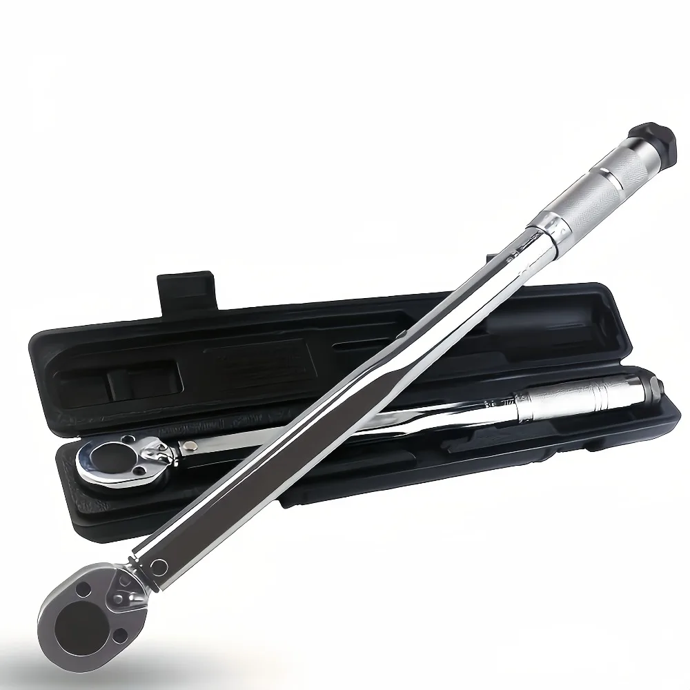 1/4 3/8 1/2-Inch Drive Click Torque Wrench 5-25/19-110N.m Square Drive Ratchet Wrench Repair Spanner Key Hand Tools With Box
1/4 3/8 1/2-Inch Drive Click Torque Wrench 5-25/19-110N.m Square Drive Ratchet Wrench Repair Spanner Key Hand Tools With Box