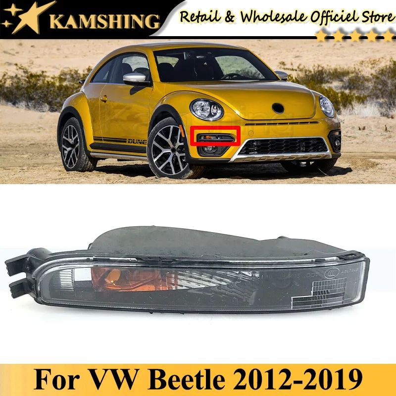 Kamshing For VW Beetle 2012-2019 Front Grille Turn signal lamp light Head light Marker light Bumper light lamp
Kamshing For VW Beetle 2012-2019 Front Grille Turn signal lamp light Head light Marker light Bumper light lamp