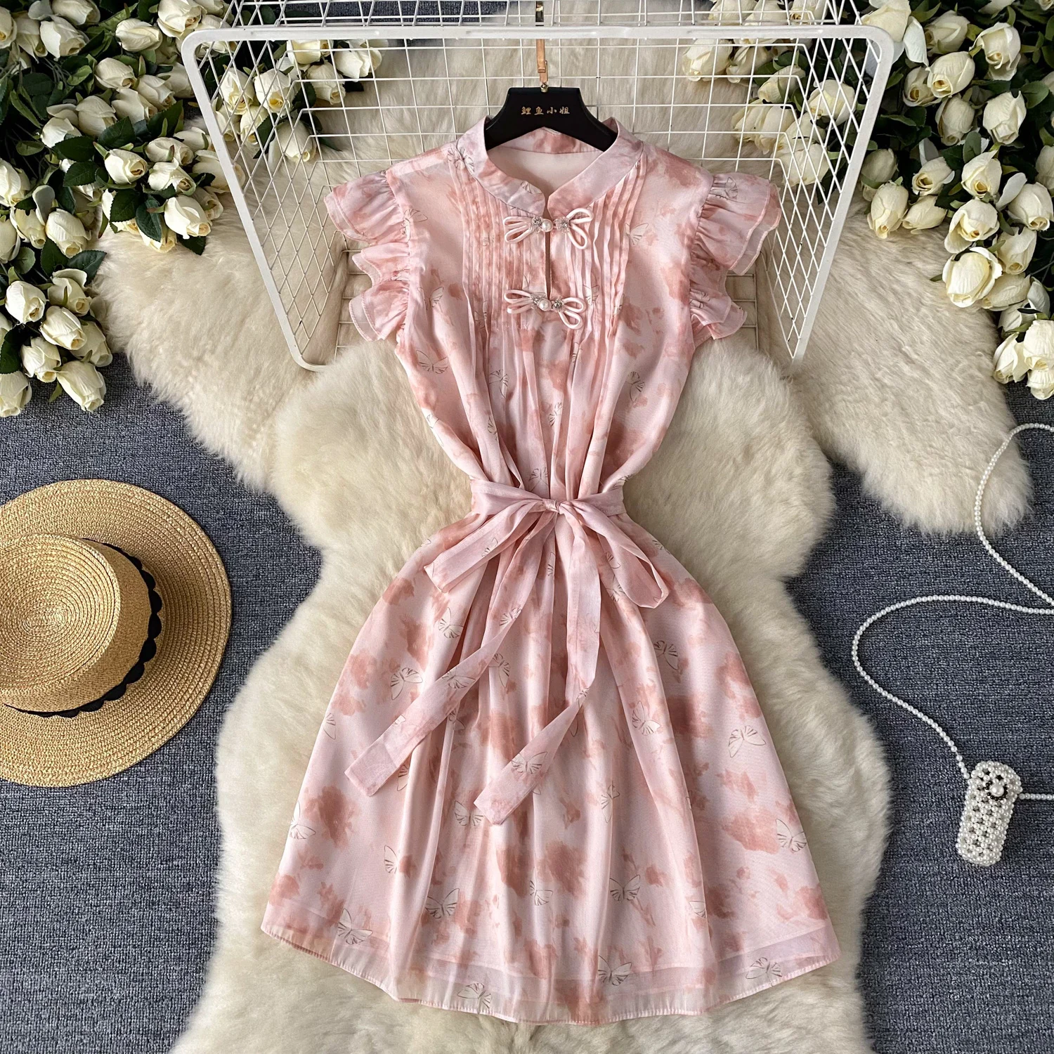 Sexy Chic Flying sleeve print Bandage Dress Tight Vestidos Korean Fashion Party Basic Slim Summer Women sweet dresses
Sexy Chic Flying sleeve print Bandage Dress Tight Vestidos Korean Fashion Party Basic Slim Summer Women sweet dresses