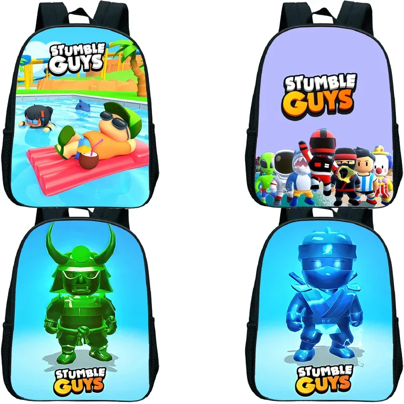 Games Stumble Guys Backpack Kindergarten Bag Boys Cartoon School Bags Kids Small Bookbag Children Backpacks Waterproof Schoolbag
Games Stumble Guys Backpack Kindergarten Bag Boys Cartoon School Bags Kids Small Bookbag Children Backpacks Waterproof Schoolbag