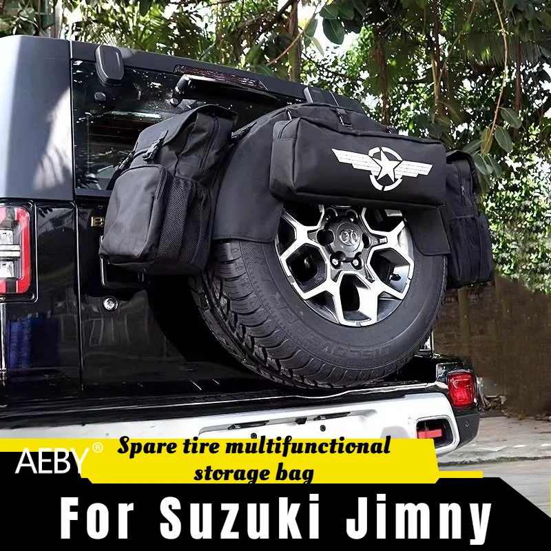 For Jeep Wrangler 2007-2018 Multi functional storage bag for spare tire cover,Spare tire bag cargo organizer,Storage accessories
For Jeep Wrangler 2007-2018 Multi functional storage bag for spare tire cover,Spare tire bag cargo organizer,Storage accessories