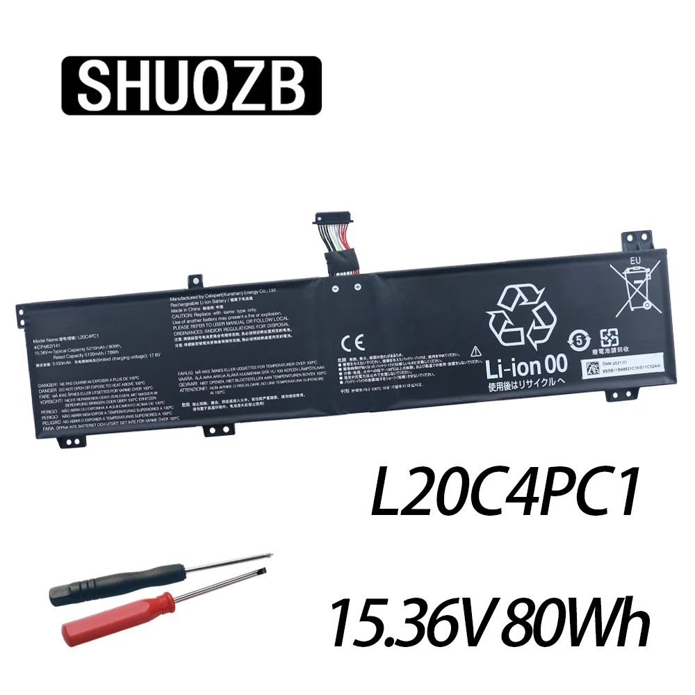 L20C4PC1 Laptop Battery Laptop Battery For Lenovo Legion 5 Pro-16ACH6 5-15ITH6H Legion 7-16ITHg6 7-16ACHg6 R9000P Y9000P Y9000K
L20C4PC1 Laptop Battery Laptop Battery For Lenovo Legion 5 Pro-16ACH6 5-15ITH6H Legion 7-16ITHg6 7-16ACHg6 R9000P Y9000P Y9000K