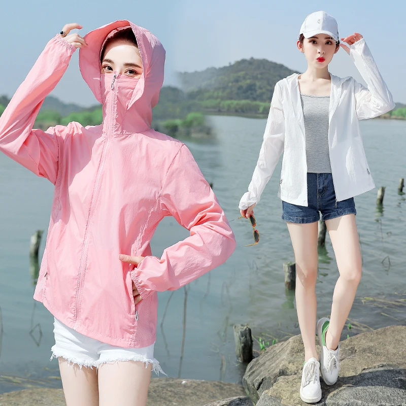 Summer Sun Protection Jackets for Women Trekking Hiking Sunscreen Lightweight Sports Coat Female Quick-dry Thin Anti UV Jackets
Summer Sun Protection Jackets for Women Trekking Hiking Sunscreen Lightweight Sports Coat Female Quick-dry Thin Anti UV Jackets